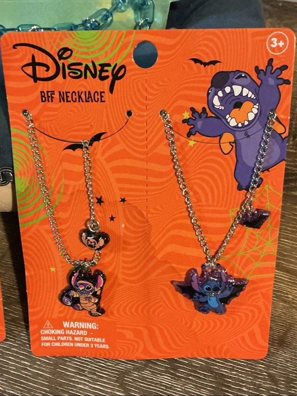 Disney Stitch NWT Stitch and Character Charm Bracelet & TWO BFF Necklace Sets